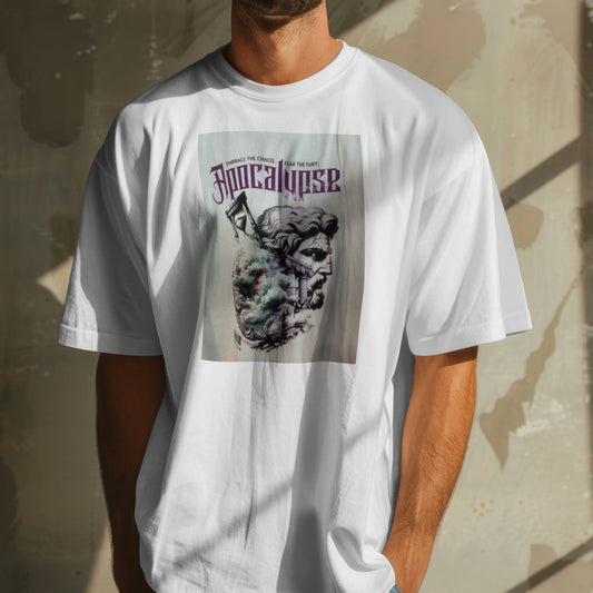 Apocalypse Tee – Embrace the Chaos, Fear the Fury SIZE: L