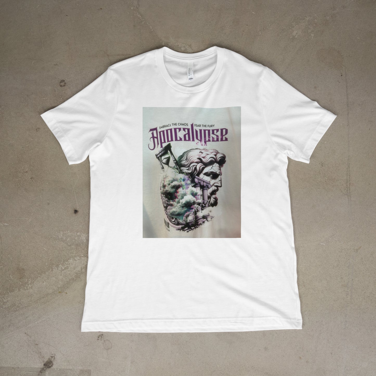 Apocalypse Tee – Embrace the Chaos, Fear the Fury SIZE: L