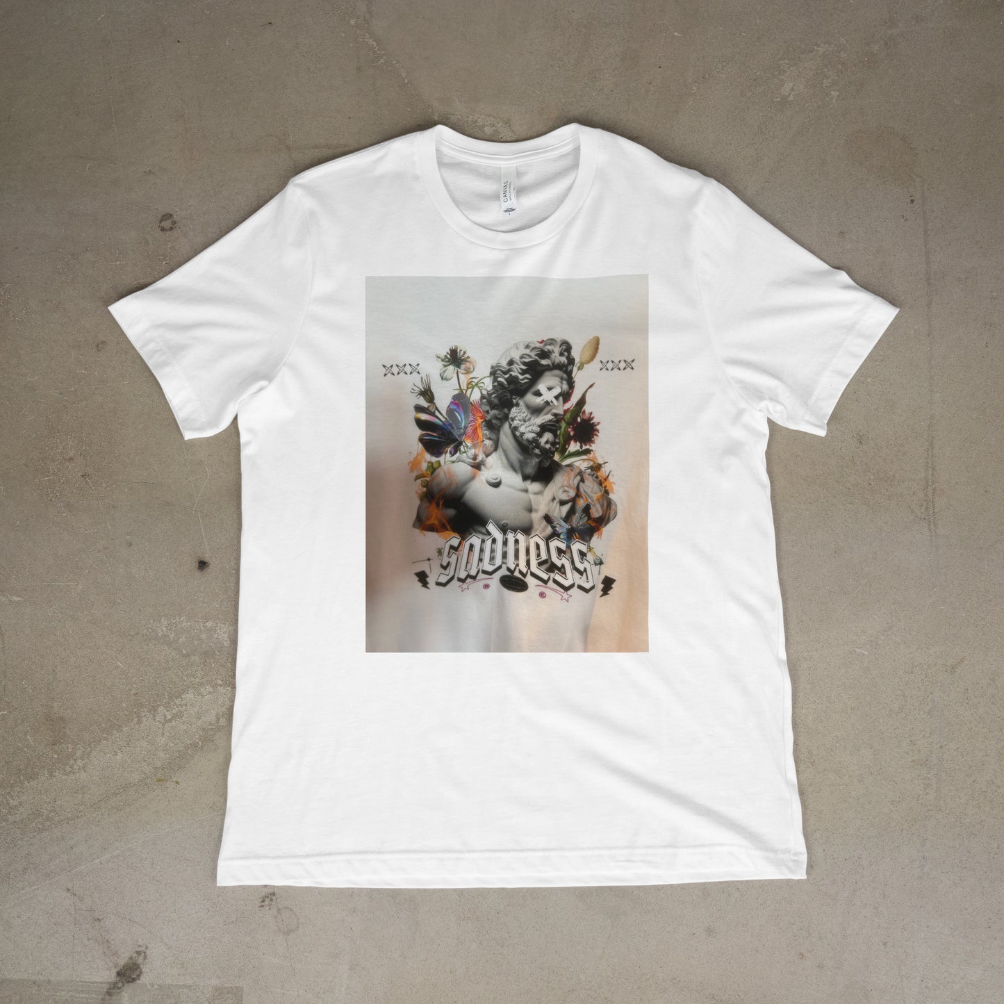 "Sadness Tee – Emotion Meets Streetwear" SIZE:L